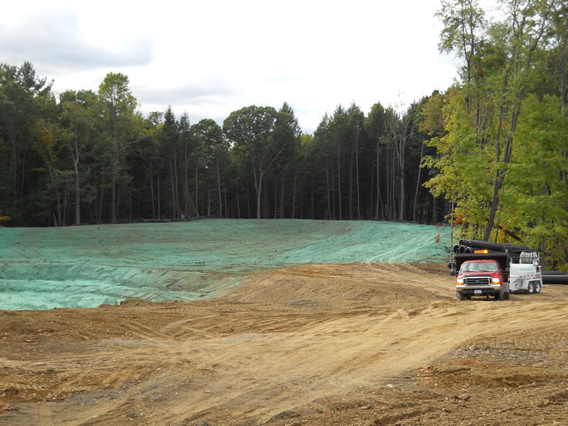 Hydroseeding services by Seasons East