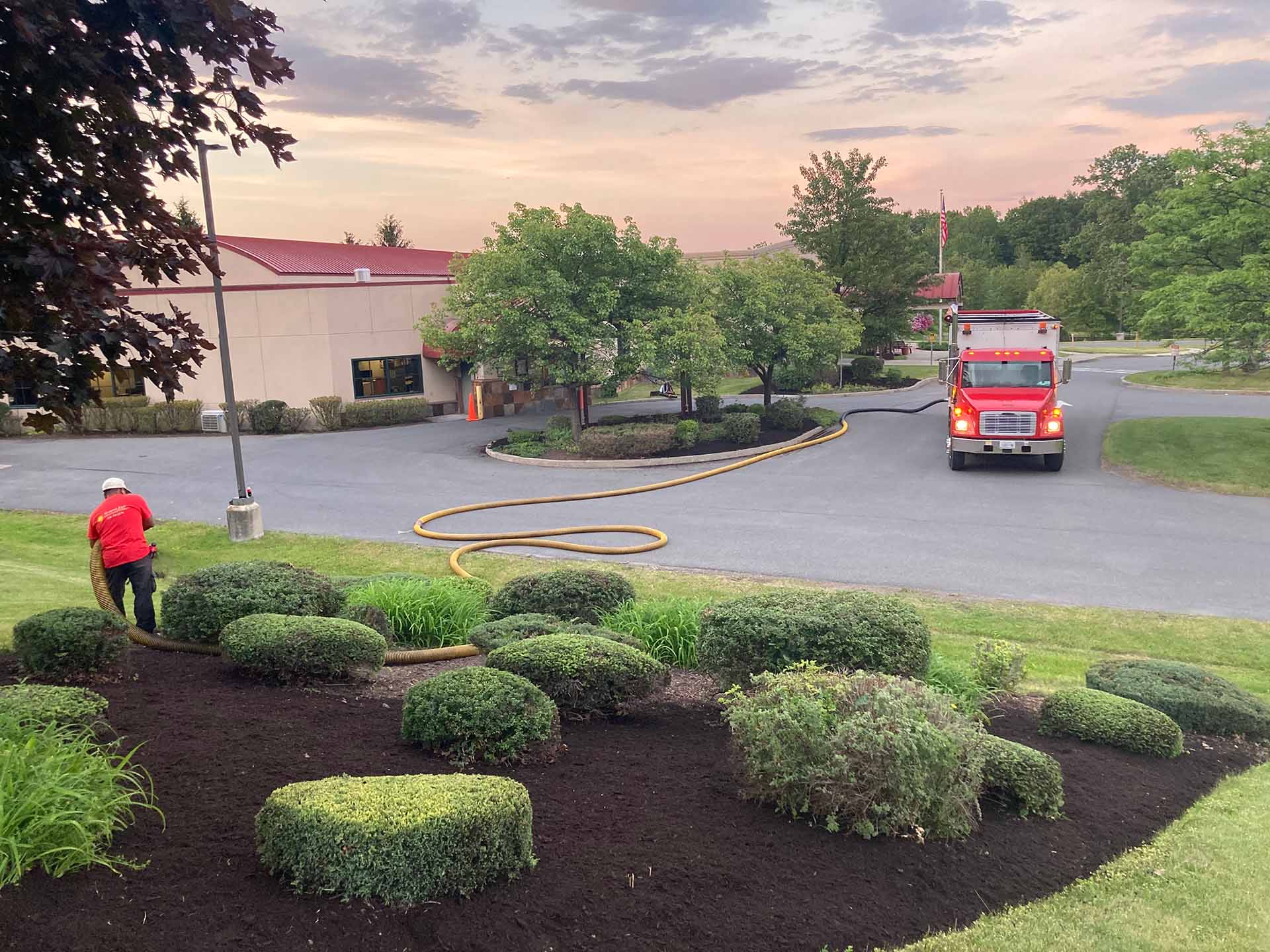 Seasons East landscaping work